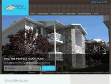 Tablet Screenshot of boulderhollow.com